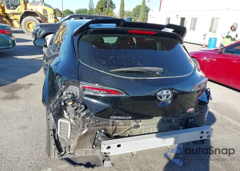 2019 Toyota Corolla Xse из США, поврежденный, VIN JTNK4RBE7K3038056